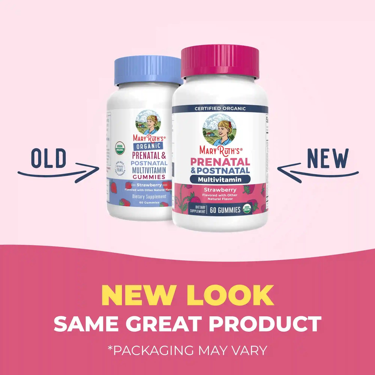 Organic Prenatal & Postnatal Multivitamin Gummies